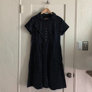 Tuesday of California B&W Rodeo Dress "Dottie" - L